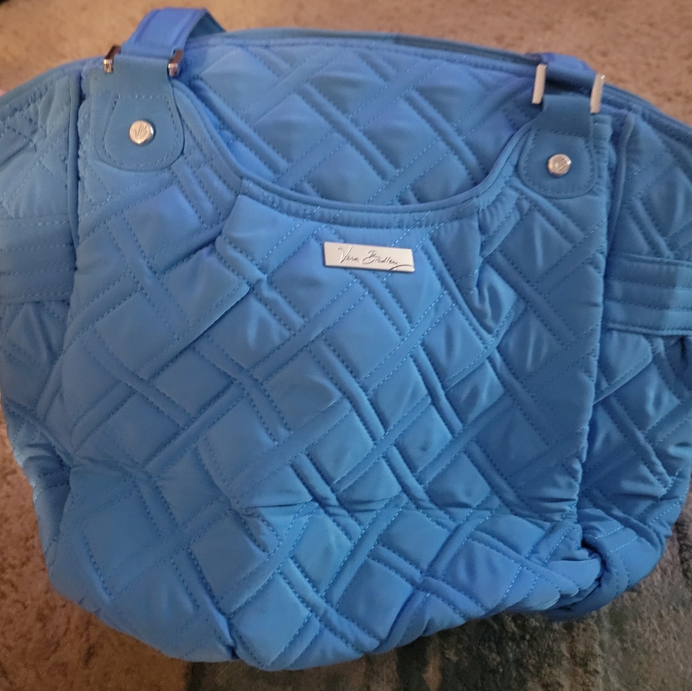 Vera Bradley Blue Quilted Women's Bag Glenna